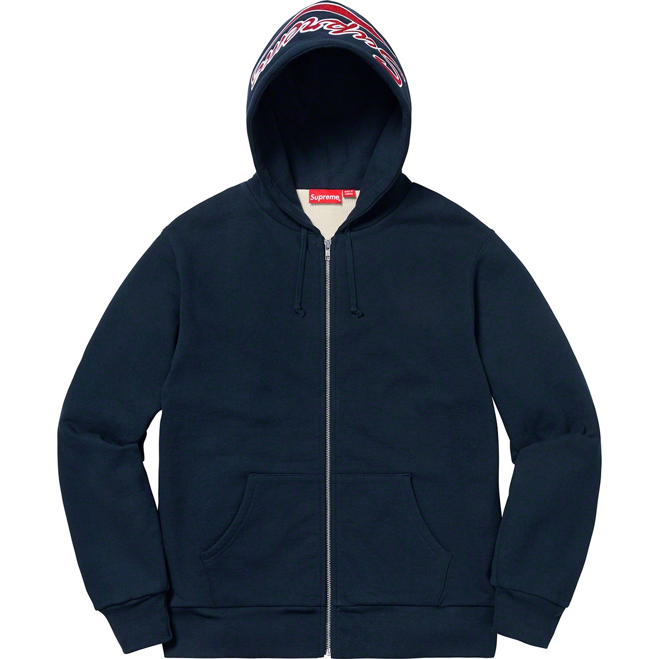 Thermal Zip Up Sweatshirt view 8